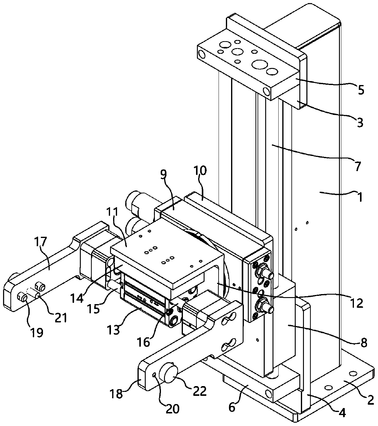 Furniture plate turnover device