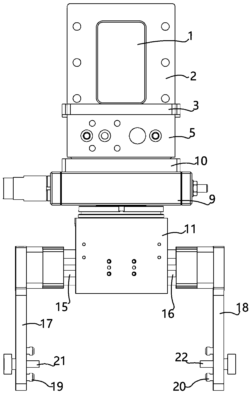 Furniture plate turnover device
