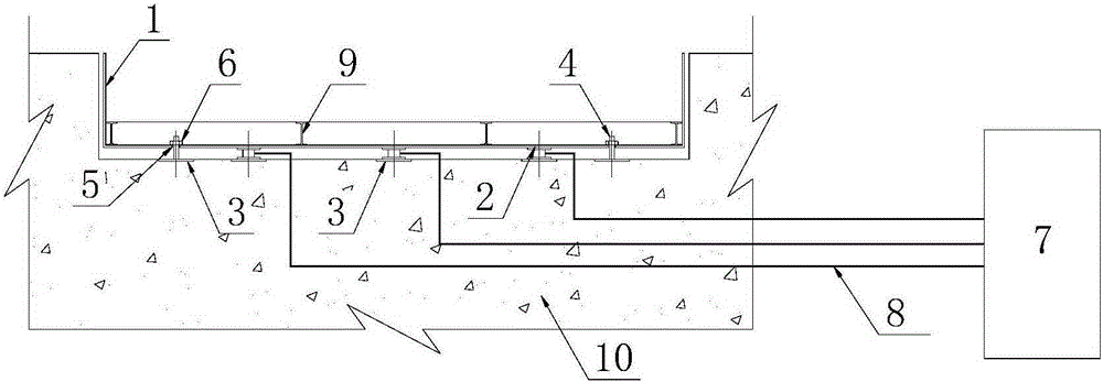 Method for preventing stone in tunnel from entering water turbine in high-burial-depth, high-ground-temperature and high-ground-stress rockburst area