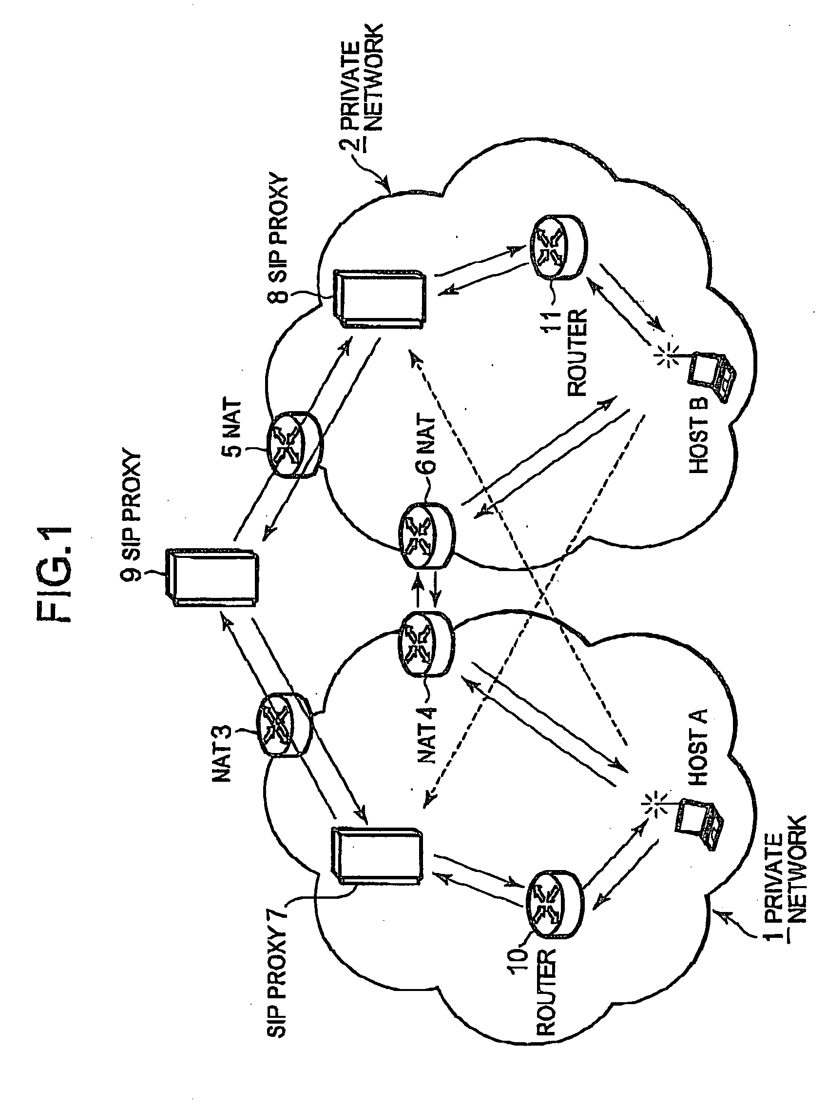 Method for traversing network address translators for SIP-signaled sessions