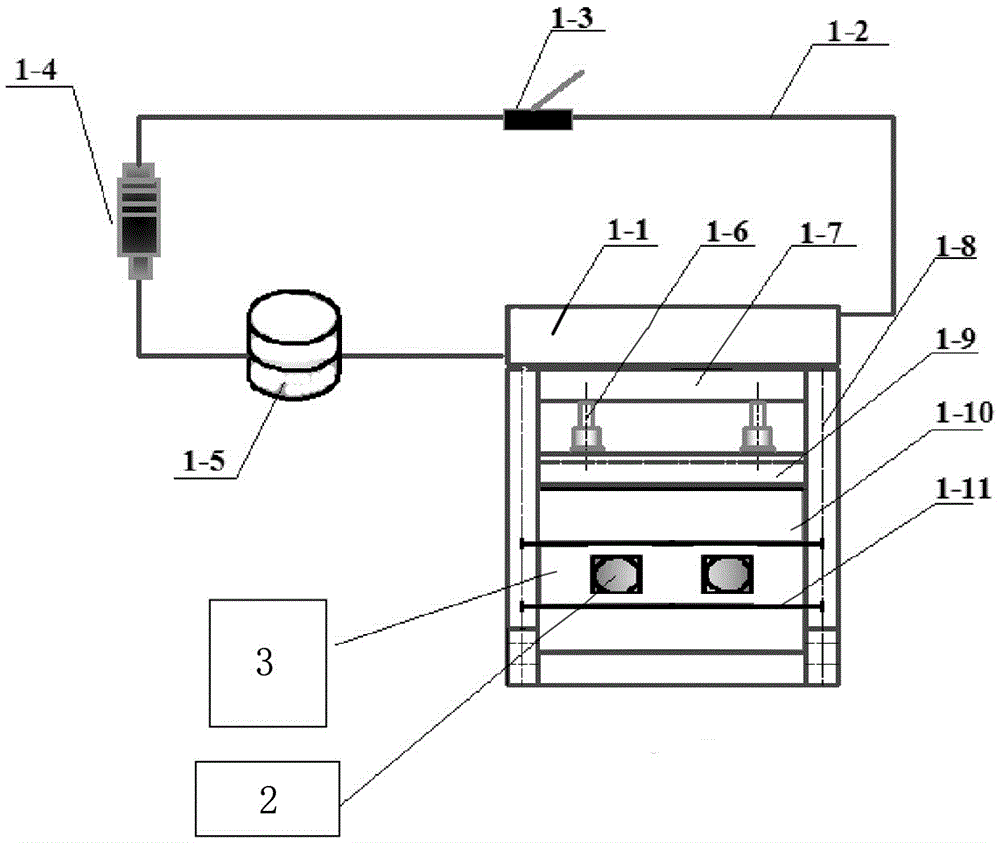 Low temperature-seepage-force coupling effect tunnel model test system and test method