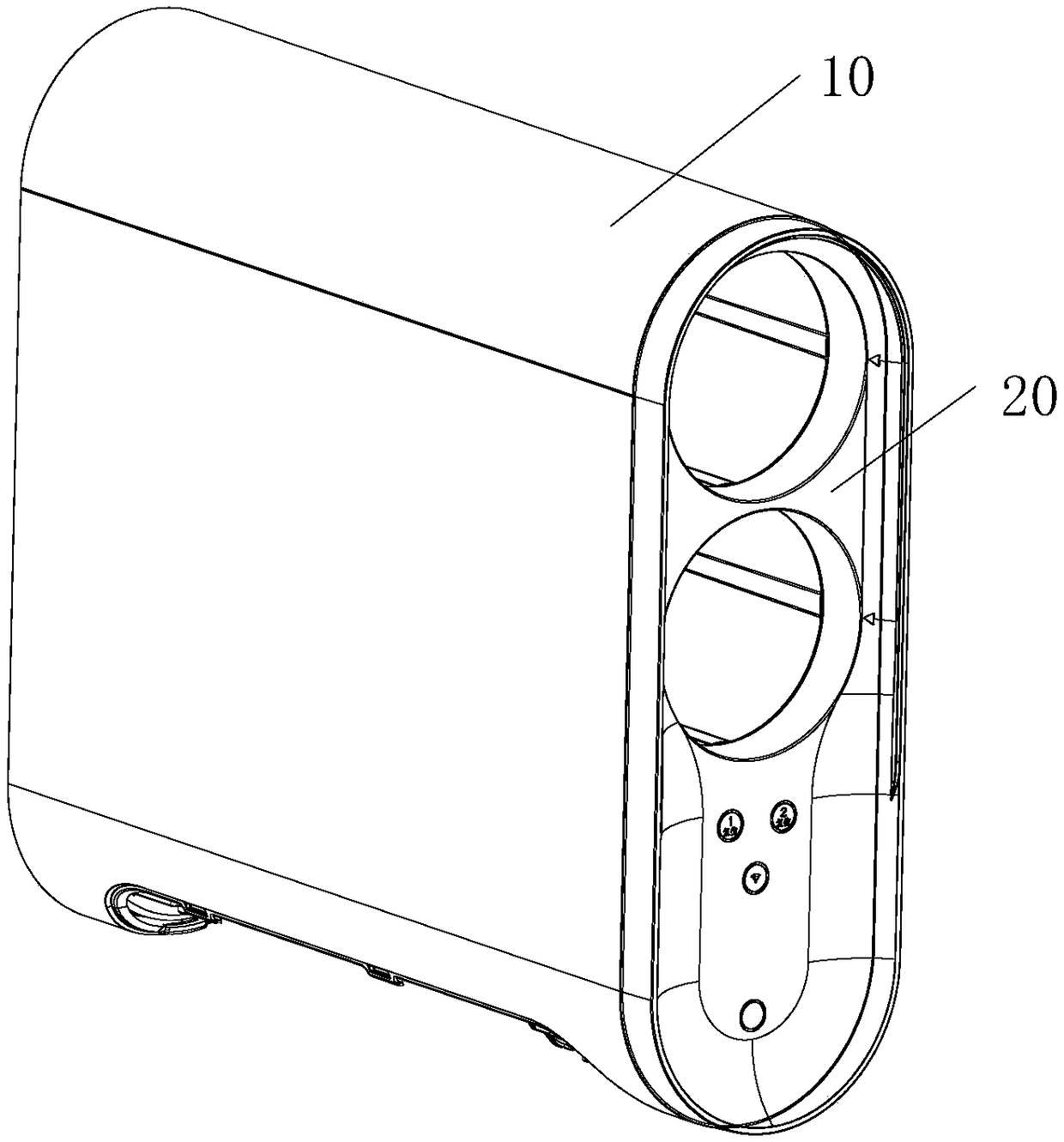 Water purifier shell and water purifier comprising the same