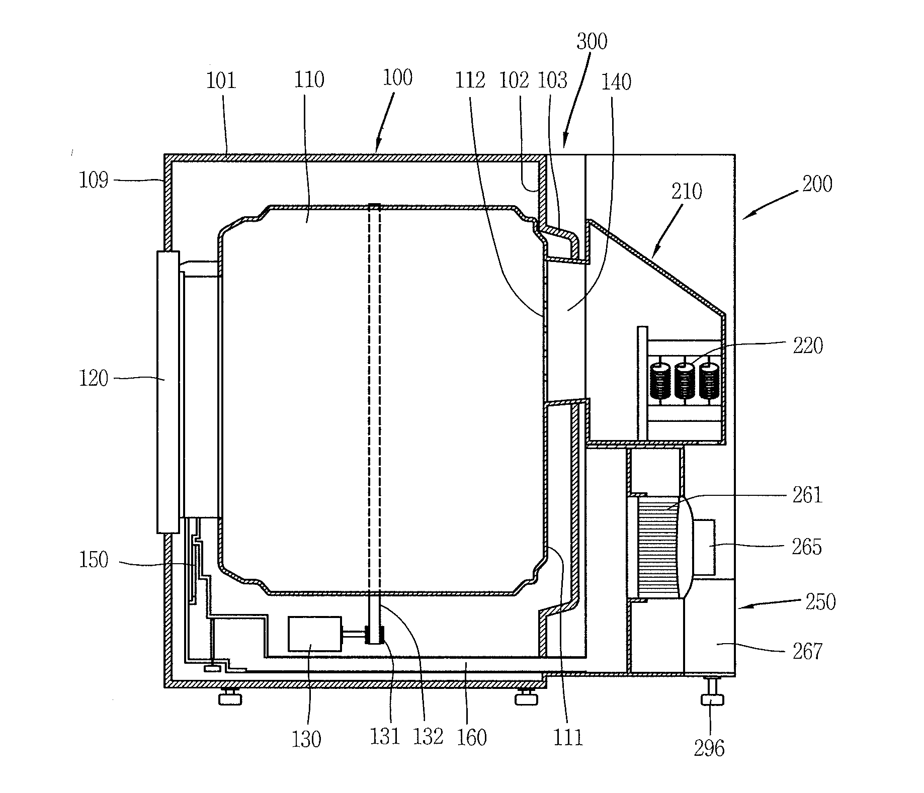 Clothes treating apparatus having drying function