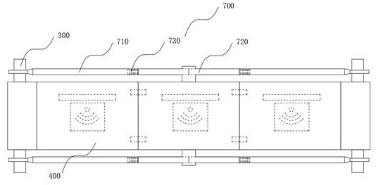 Middle and long distance running automatic tester for sports