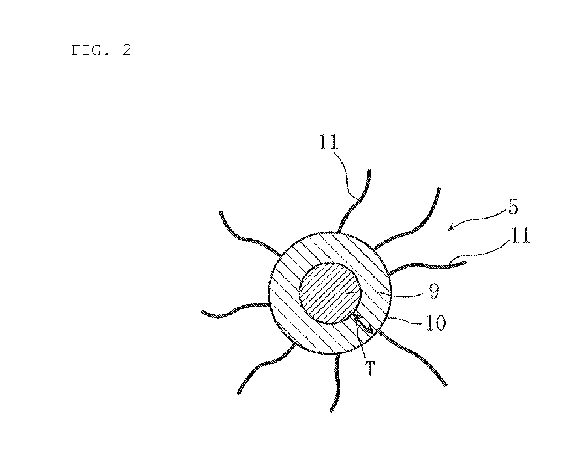 Nanoparticle material and light-emitting device