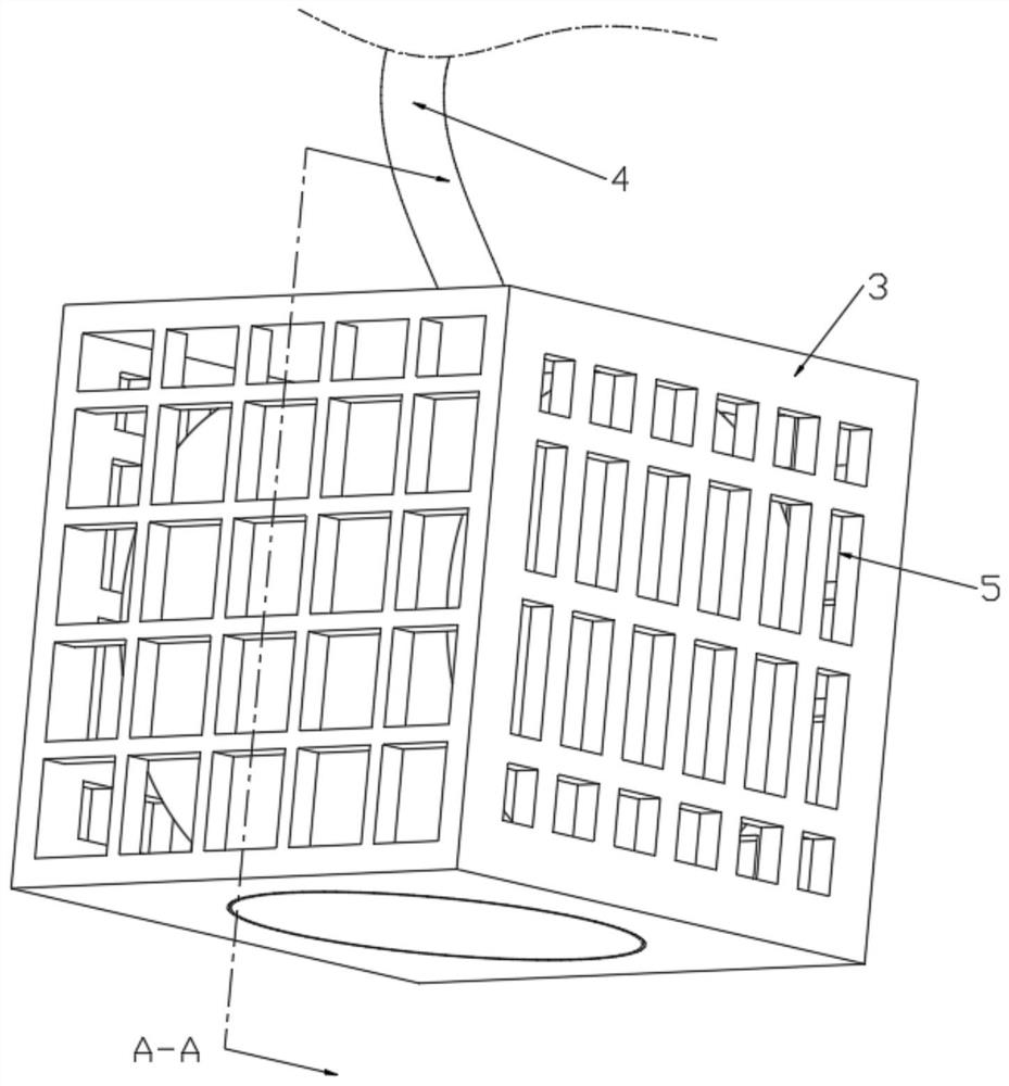 Water network treatment and cyclic utilization system