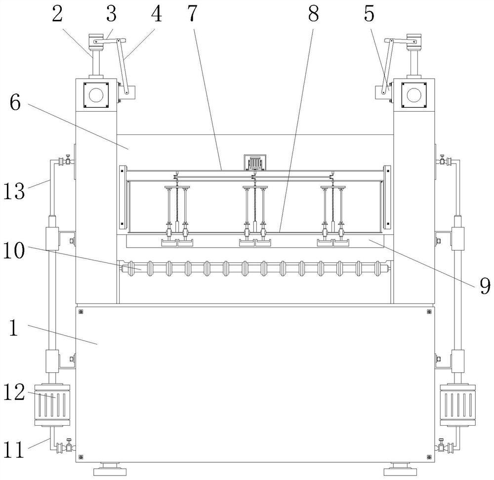 Anti-clogging grinding machine for circuit board processing