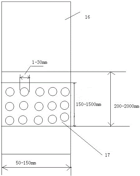 Self-dust-removal type pyrolyzing and cracking system for oil shale