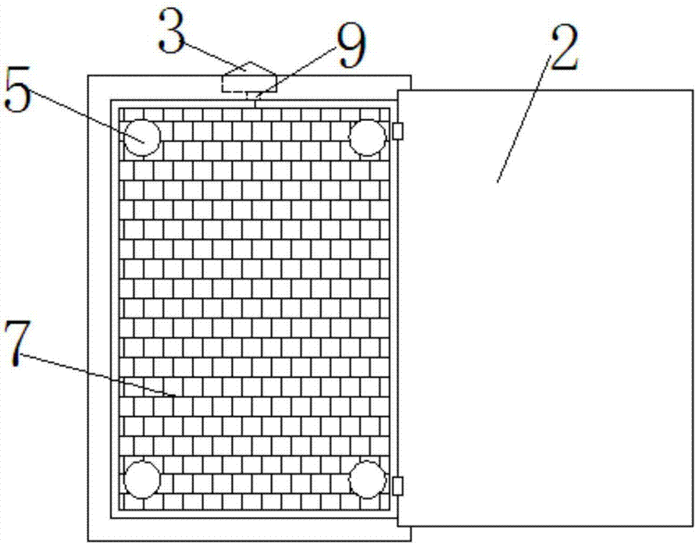 JP cabinet electric leakage alarm device