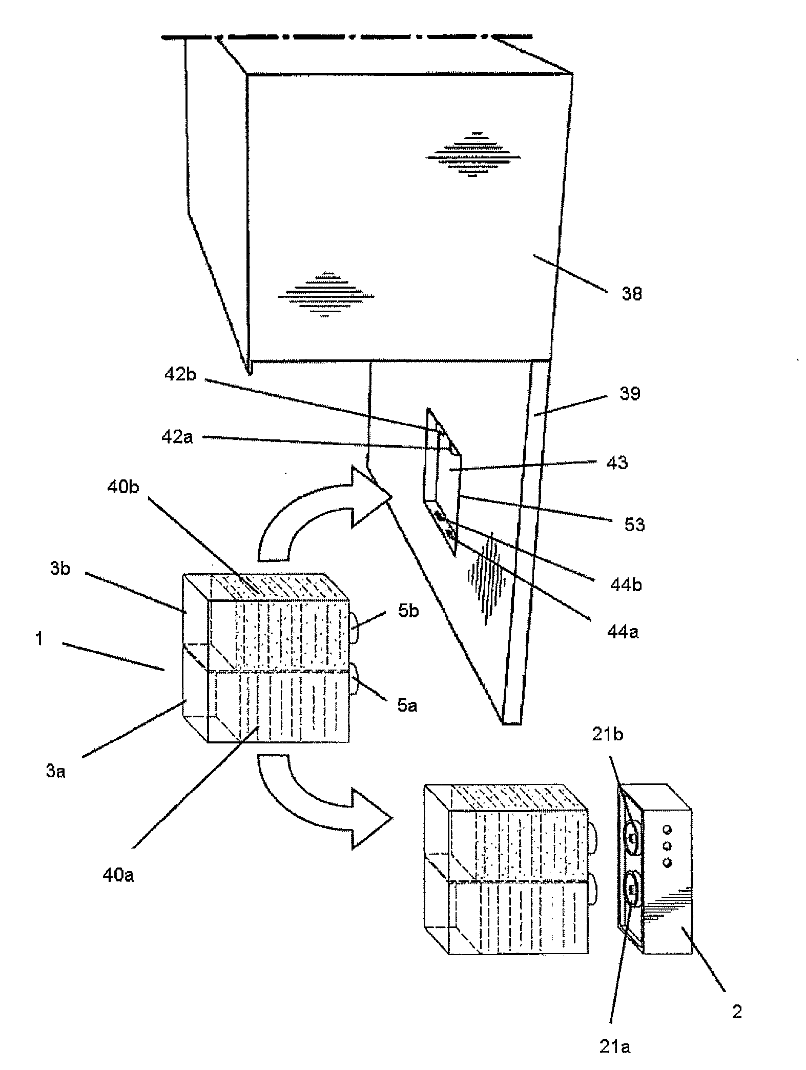 Dispenser having a transmitter and/or receiver unit for the wireless transmission of signals