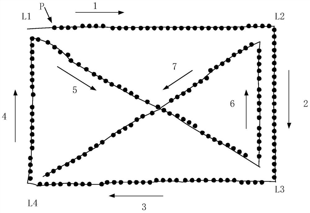 Inspection mobile device and inspection road network acquisition method thereof