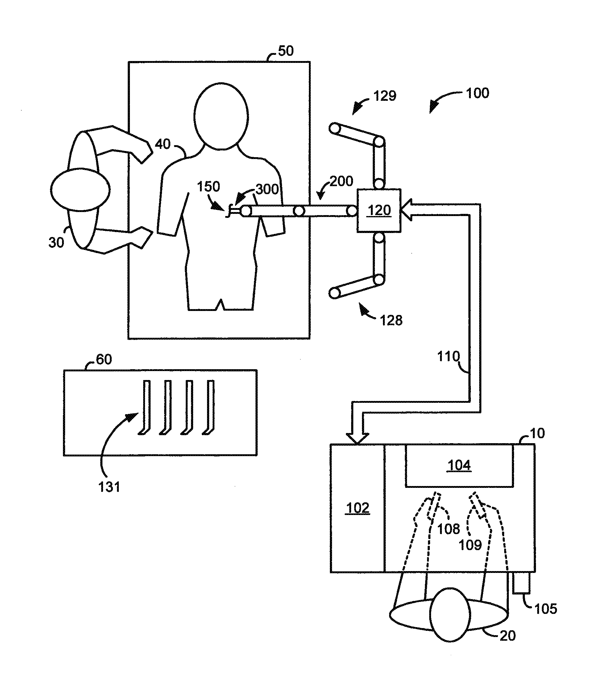 Extendable suction surface for bracing medical devices during robotically assisted medical procedures