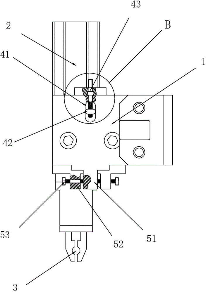 Adjustable clamping mechanism, numerical control machining equipment and use method