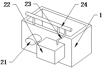 Coal mine conveying device with screening function