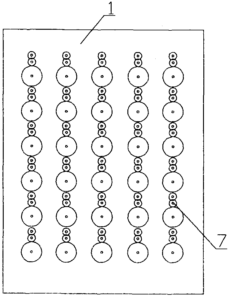 Folded tube external heating coal material decomposition equipment