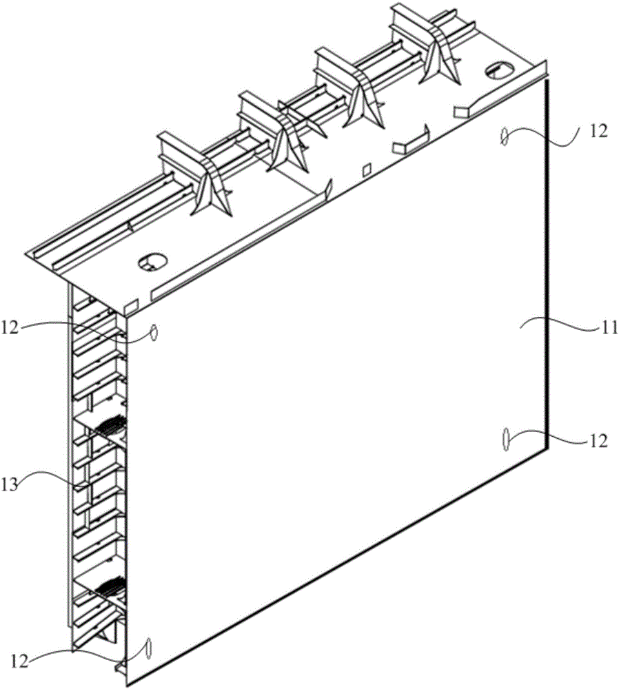 Analog carrying measurement method for ship during hull section joining process