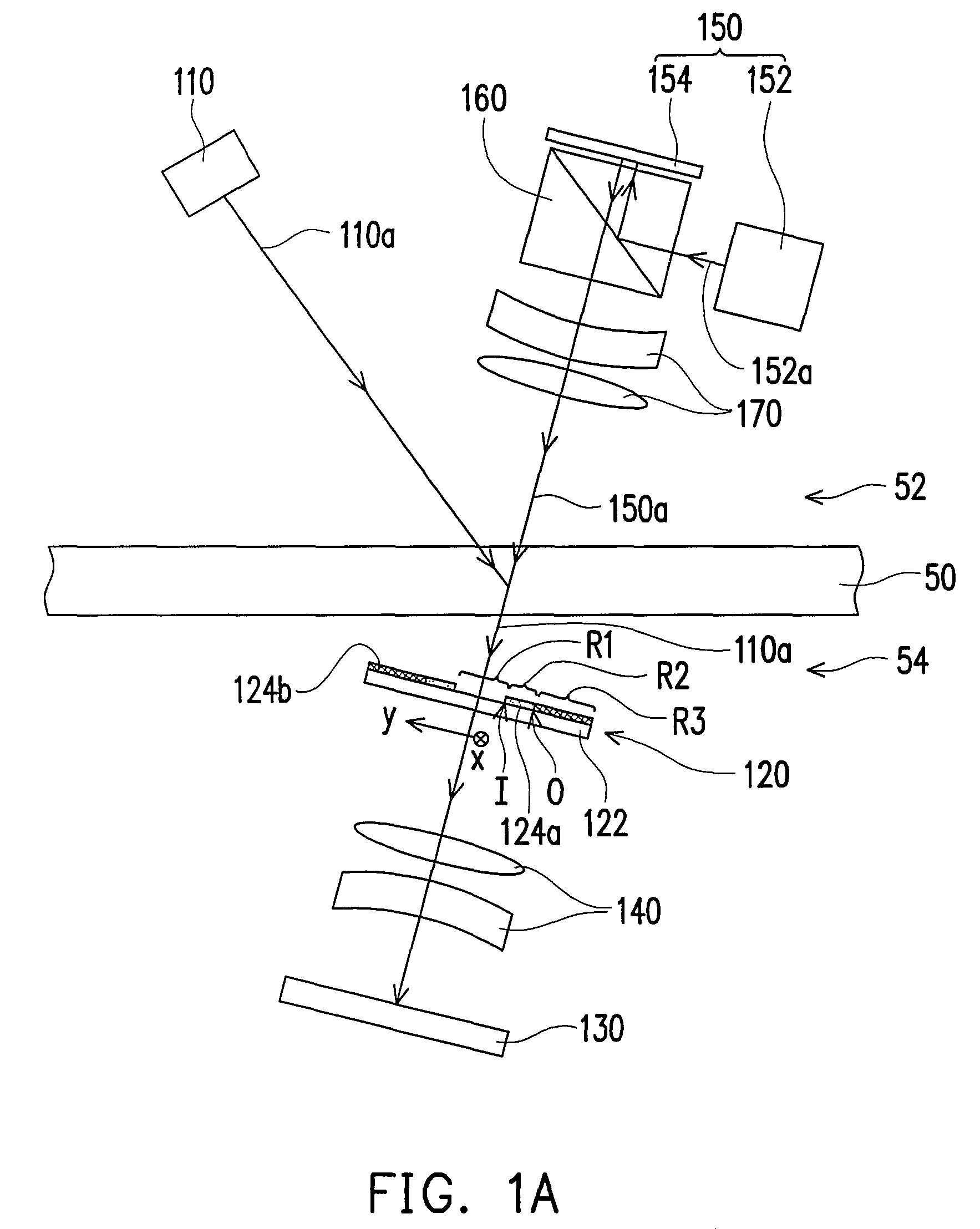 Hologram media reading apparatus