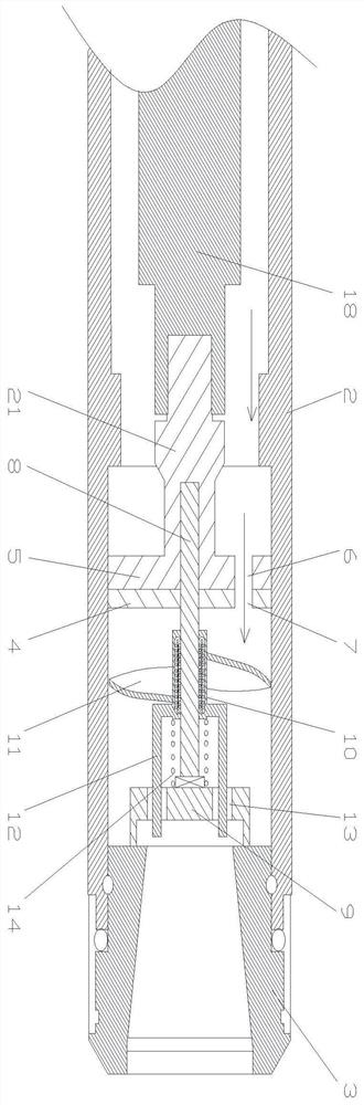 Screw Drilling Tool with Circumferential Rotational Impulse