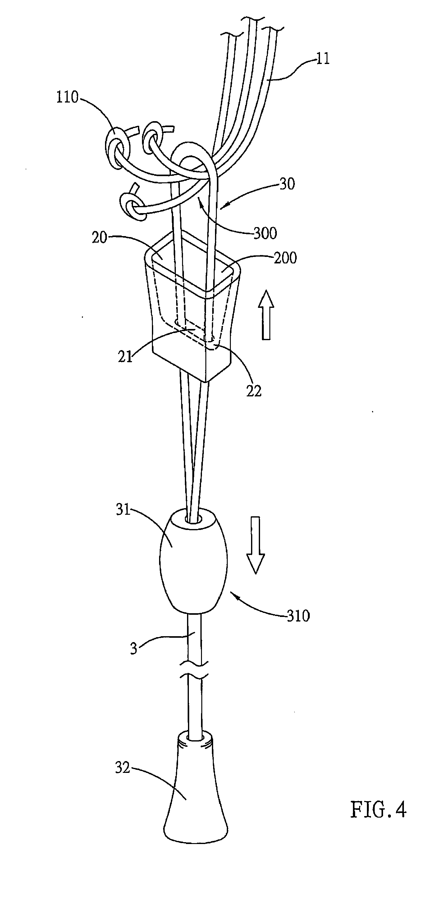 Window curtain pull cord concentrator safety device