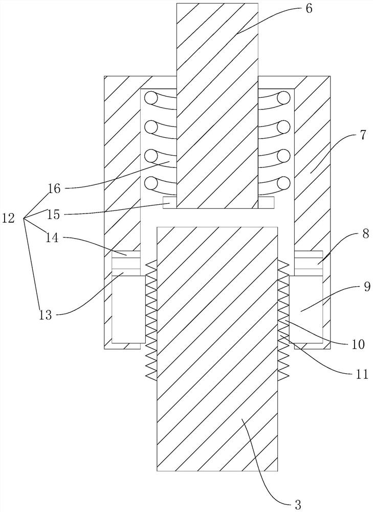 Side slope supporting structure