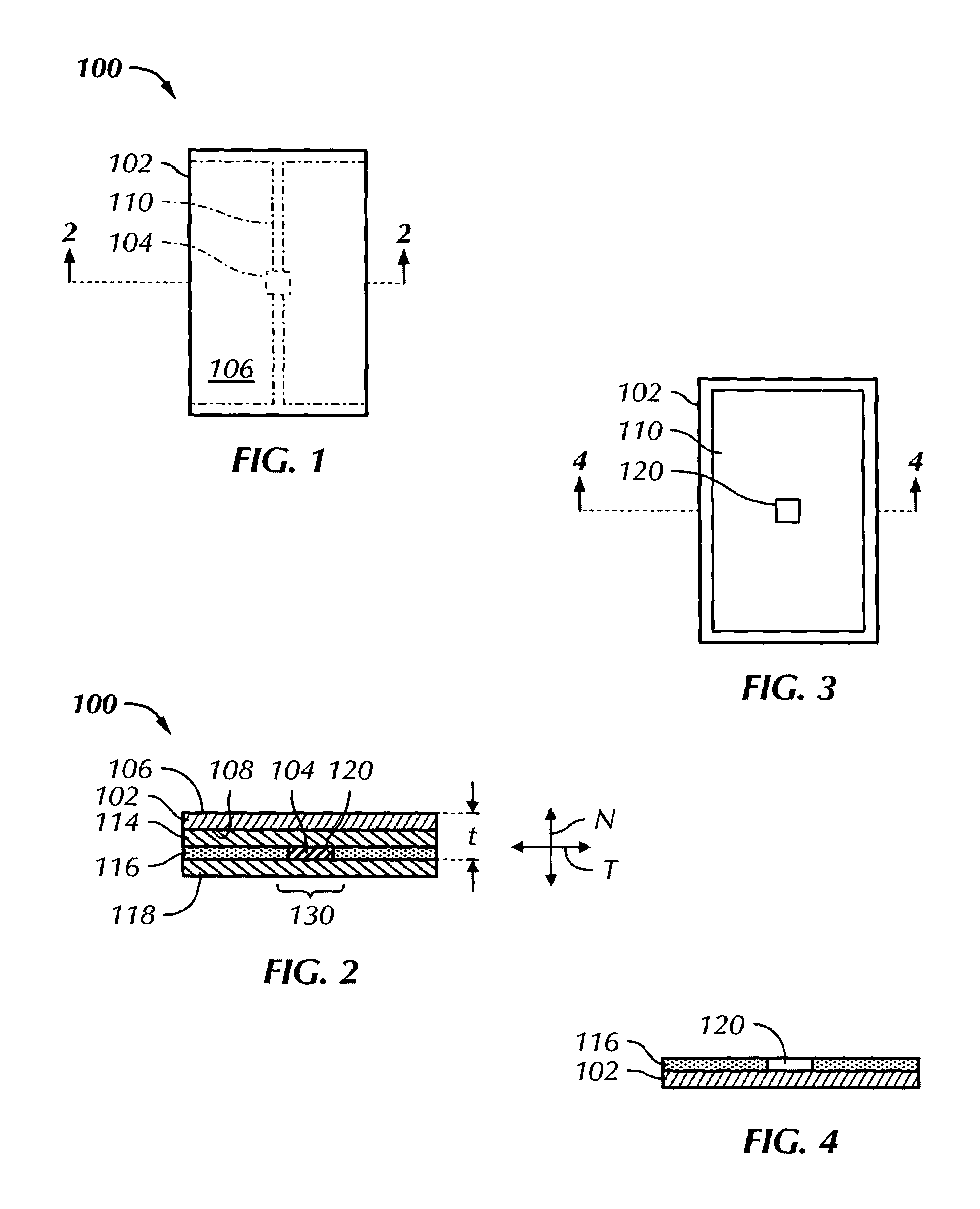 RFID tag that provides a flat print area and a pinch roller that enables the same