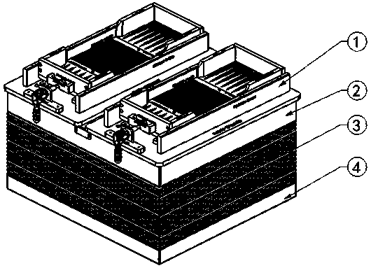 Arranging mechanism for automatic arrangement of small materials