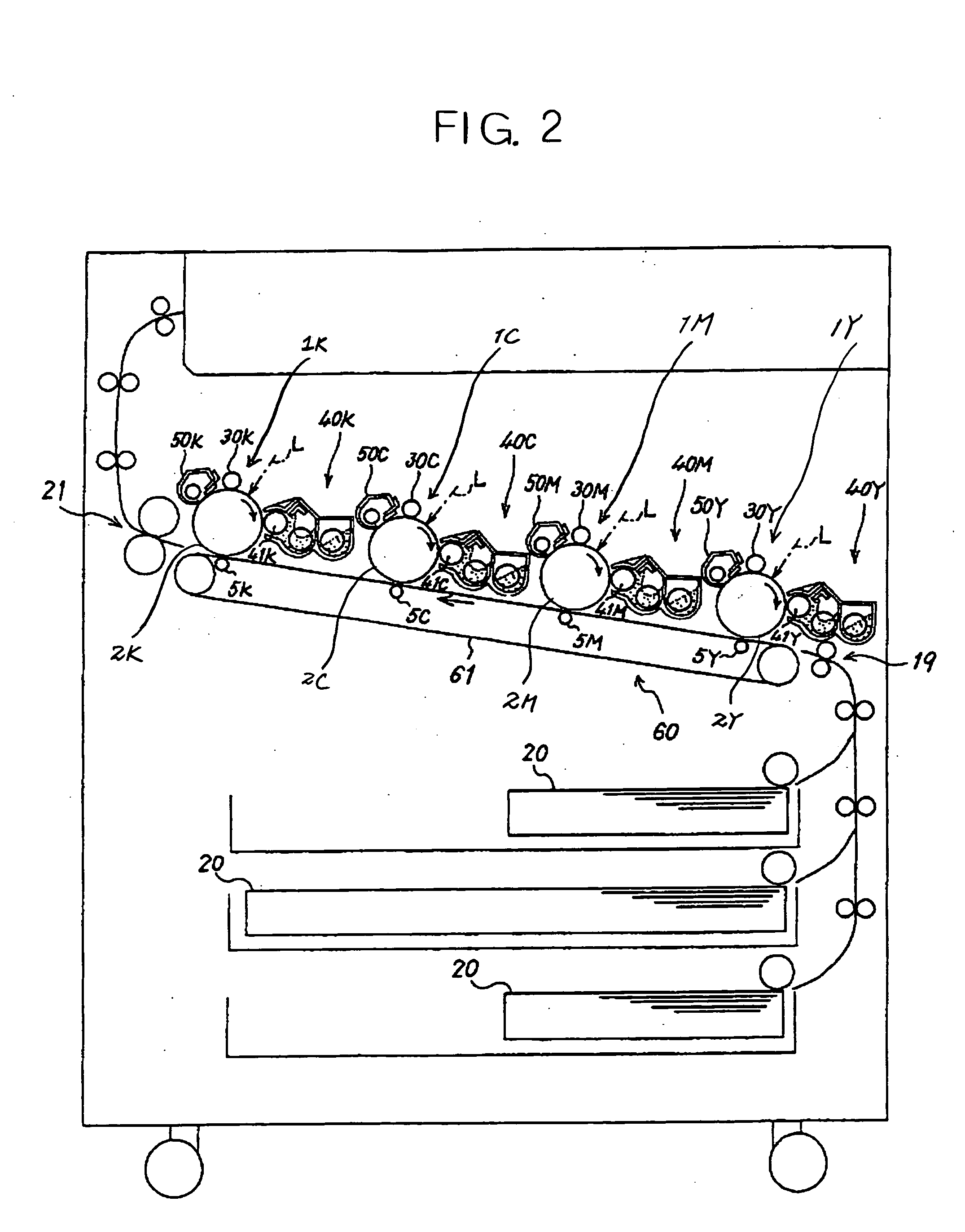 Developing device and process cartridge for an image forming apparatus
