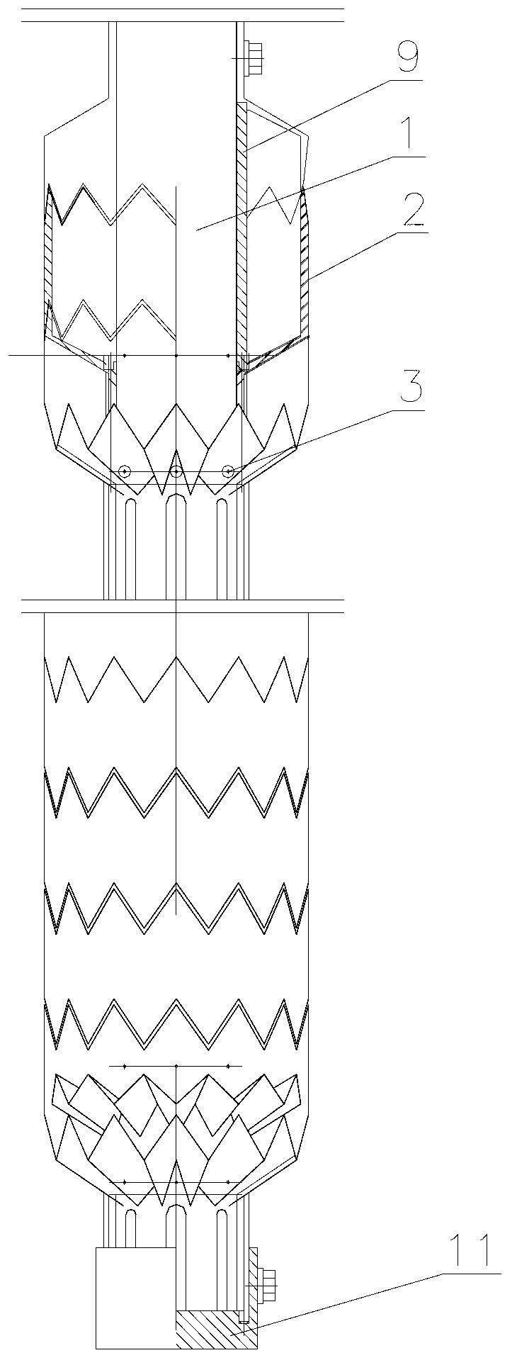 Multiple-stage underground liquid-sand separator