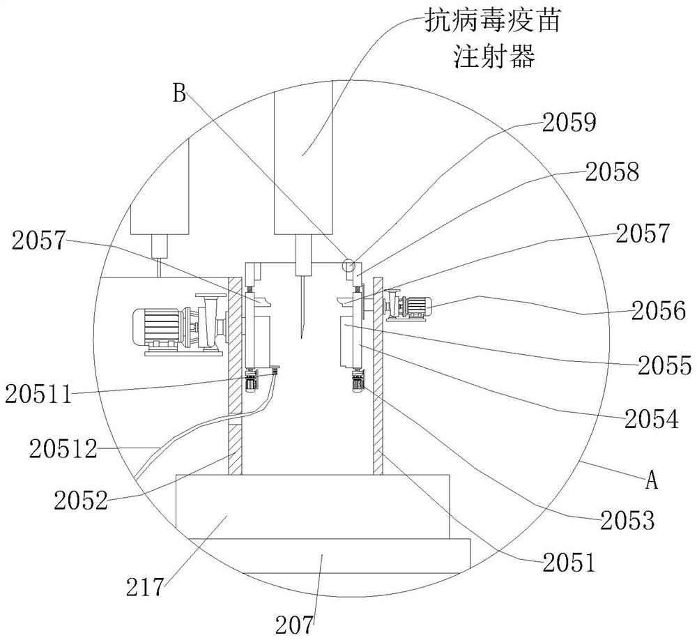 Non-toxic classified recycling treatment equipment for antiviral vaccine injection instruments