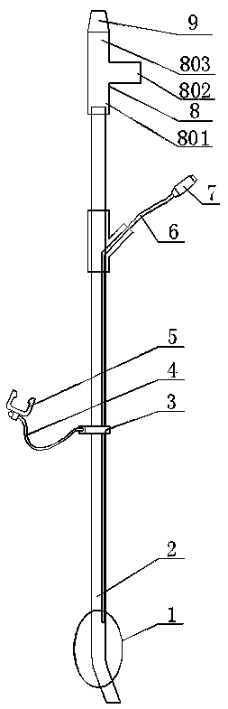 Bronchus plugging device and plugging method thereof