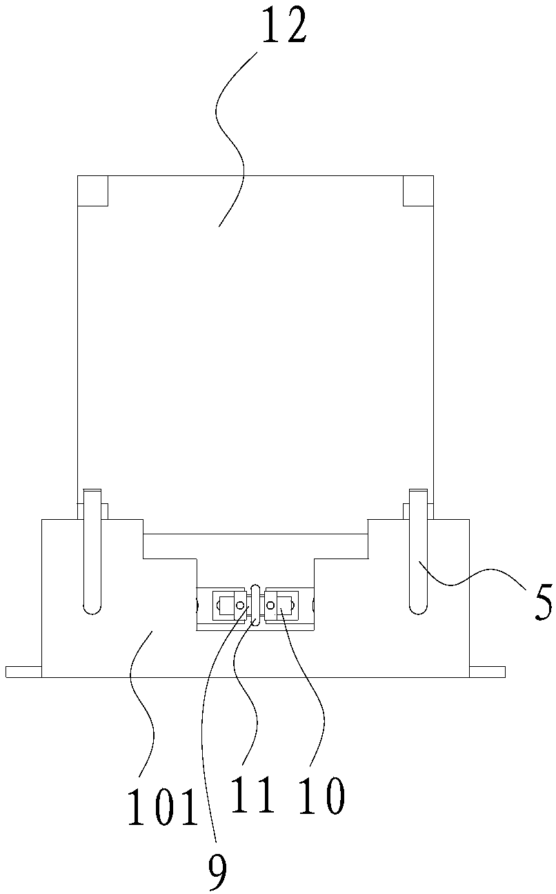 Pico-satellite open type locking and separating device