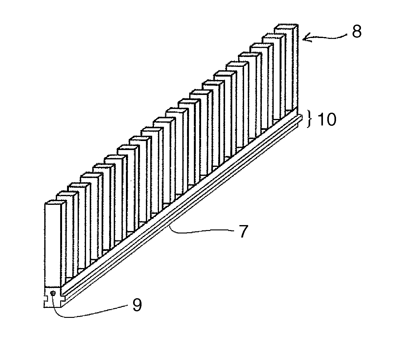 Linear abrasive brush member, method for preparing linear abrasive brush member, and abrasive brush