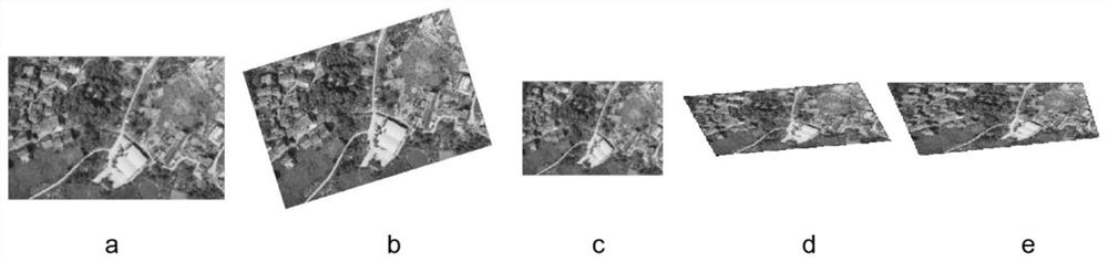 Improved feature extraction method and image splicing method based on same