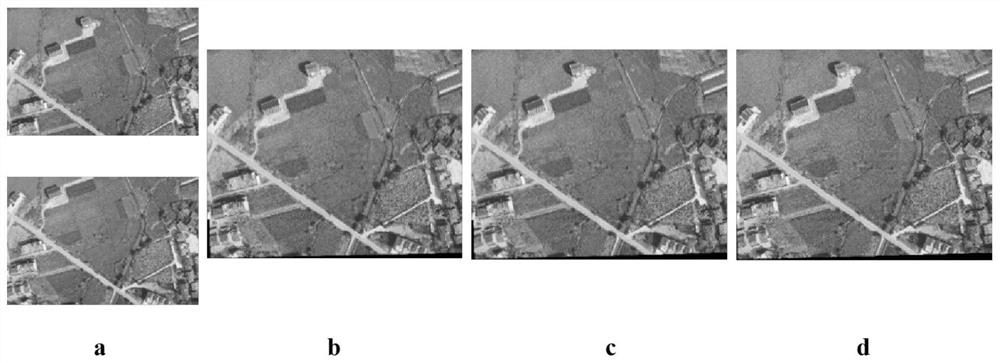 Improved feature extraction method and image splicing method based on same