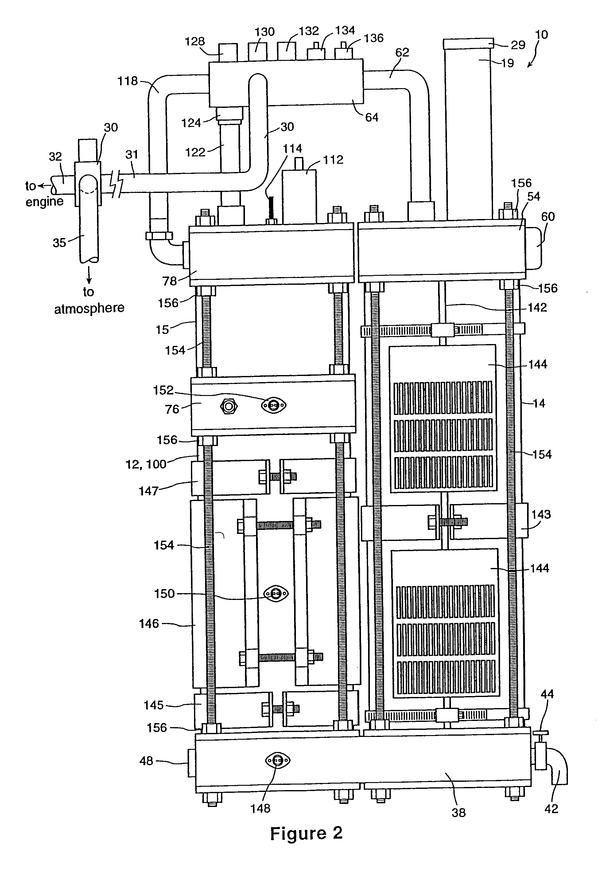 Electrolysis cell and internal combustion engine kit comprising the same