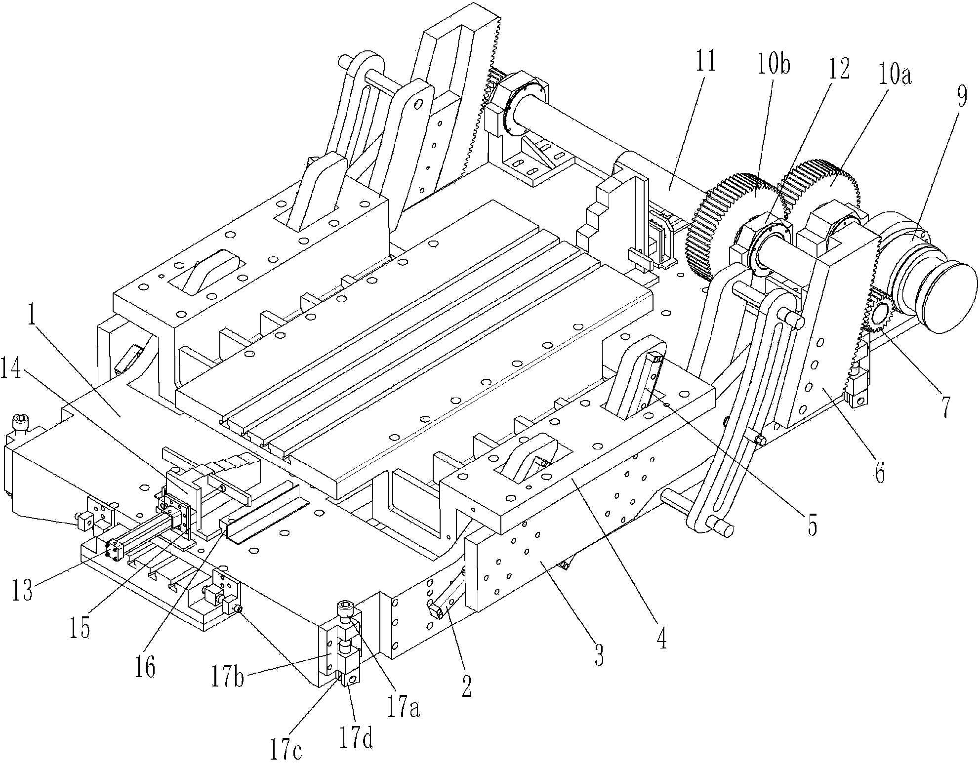Variable attack angel apparatus for wind tunnel test of aircraft engine model