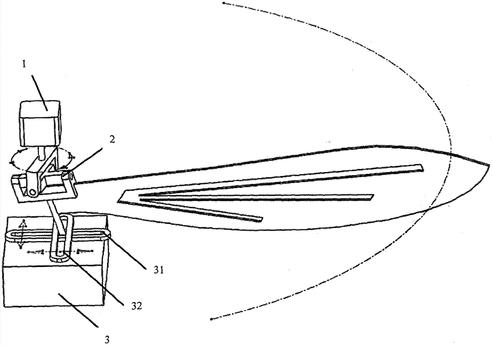 Wing driving mechanism of a flapping wing aircraft