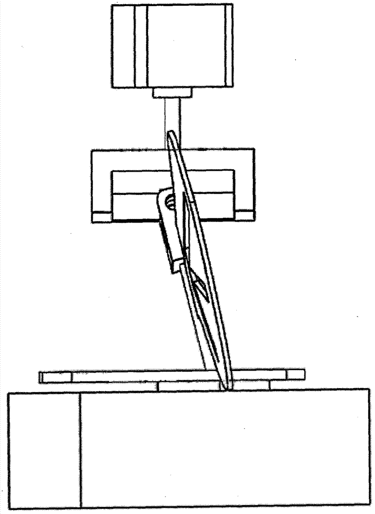 Wing driving mechanism of a flapping wing aircraft