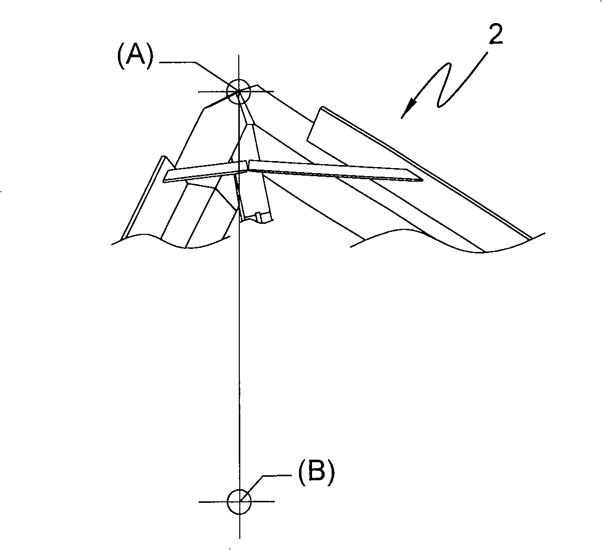Steel structure high altitude mounting method
