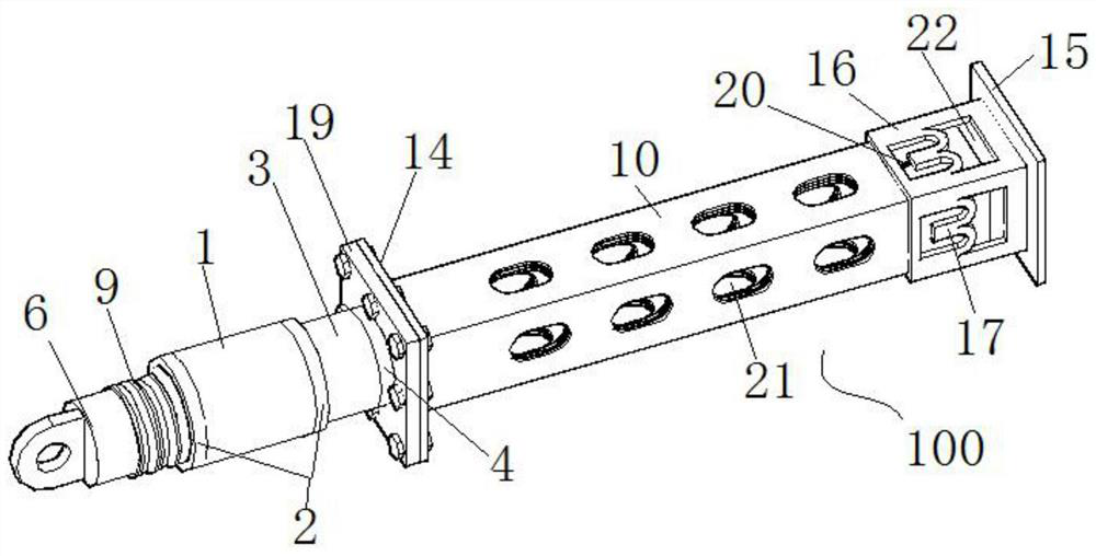 A speed-locked third-order yield damper capable of self-reset