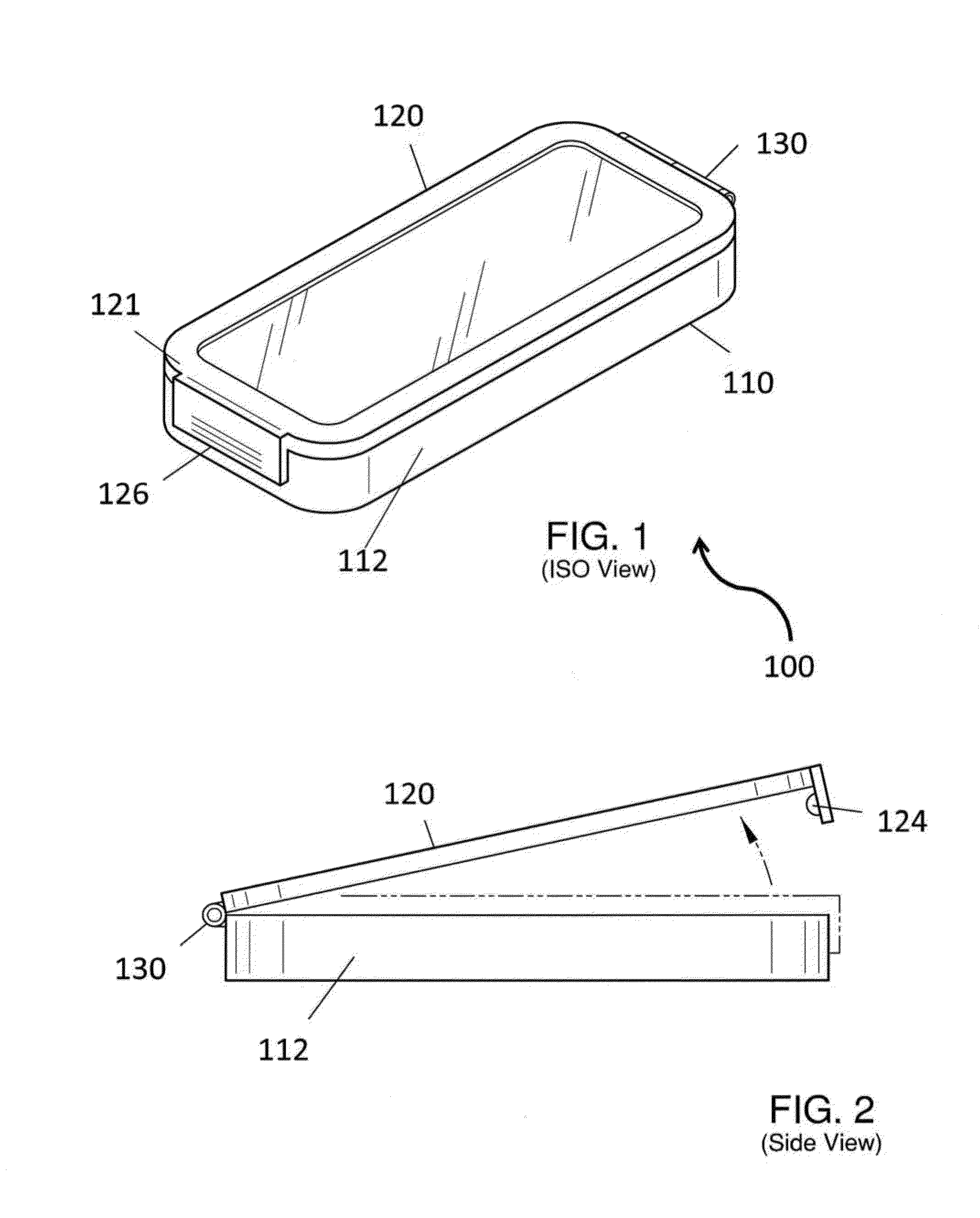 Miniature western blot membrane incubation system