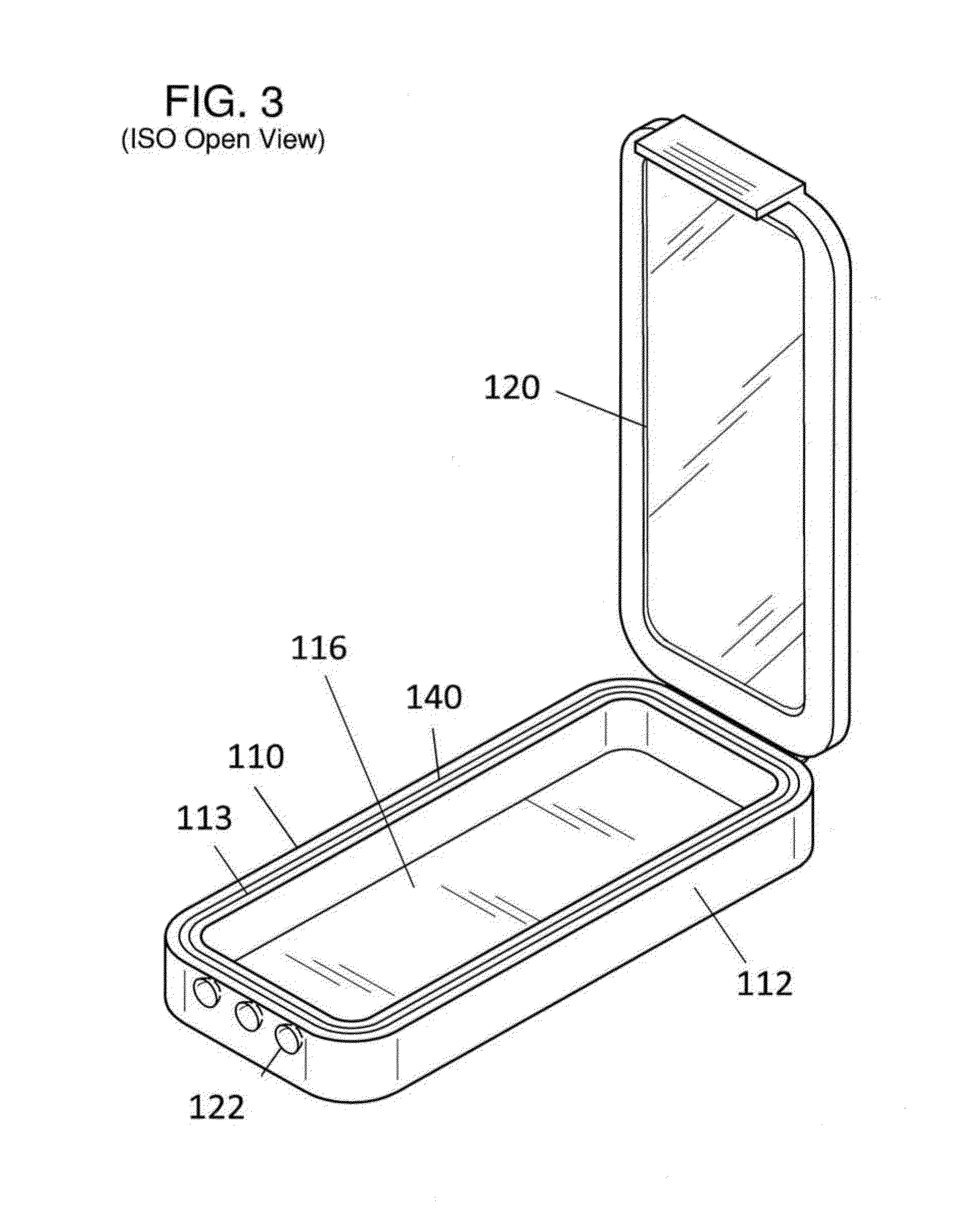 Miniature western blot membrane incubation system