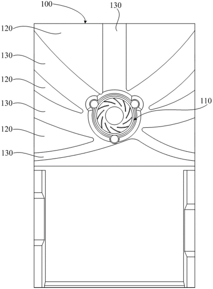 Air cooling refrigerator machine shell, air cooling refrigerator and air duct design method