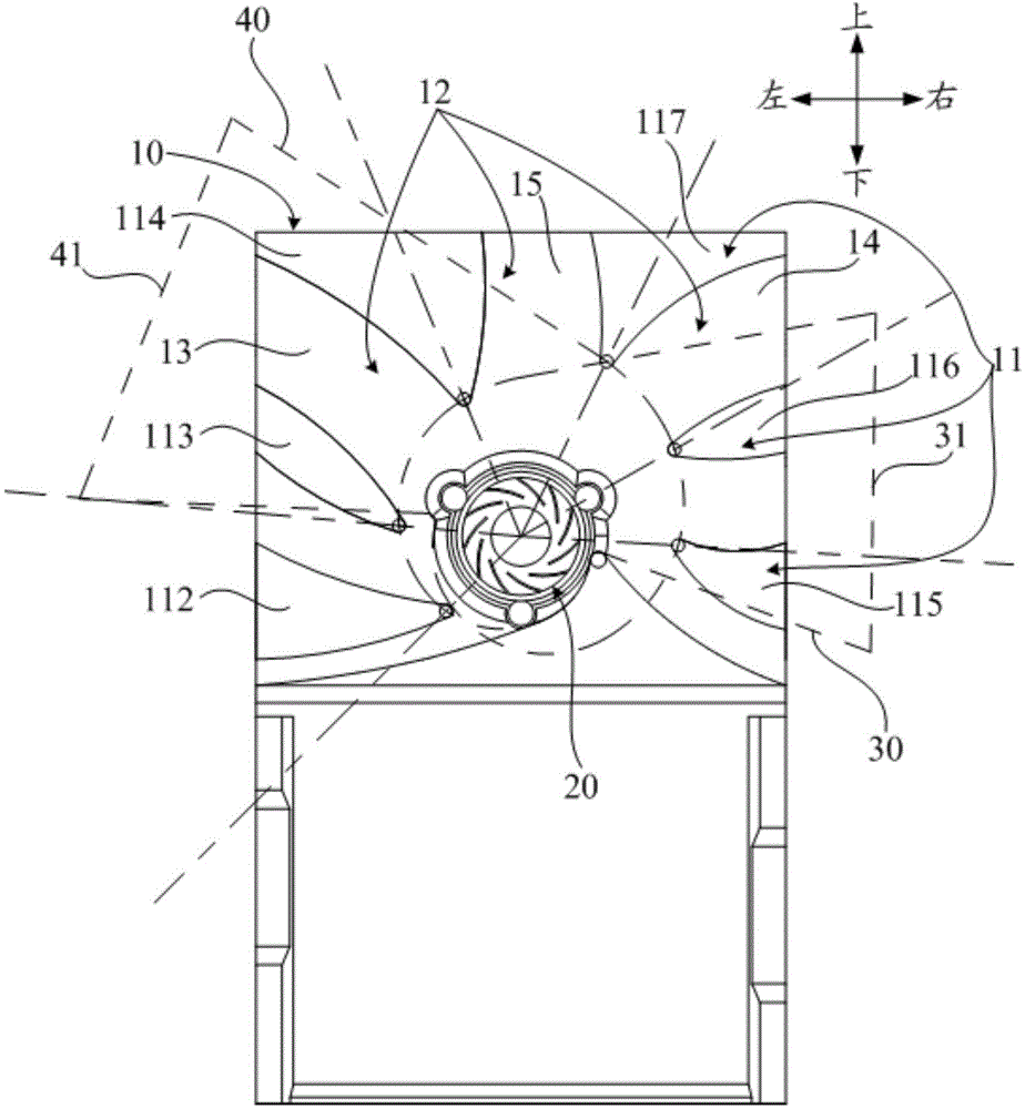 Air cooling refrigerator machine shell, air cooling refrigerator and air duct design method