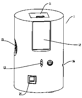 Granular medicine distributor