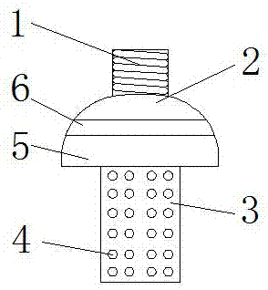 LED energy-saving lamp capable of conveniently adjusting illumination angle