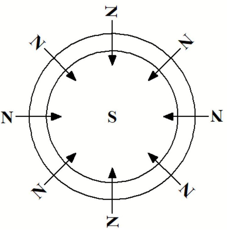 Self-adaptive stroke electromagnetic drive surface micro-forging device and its application