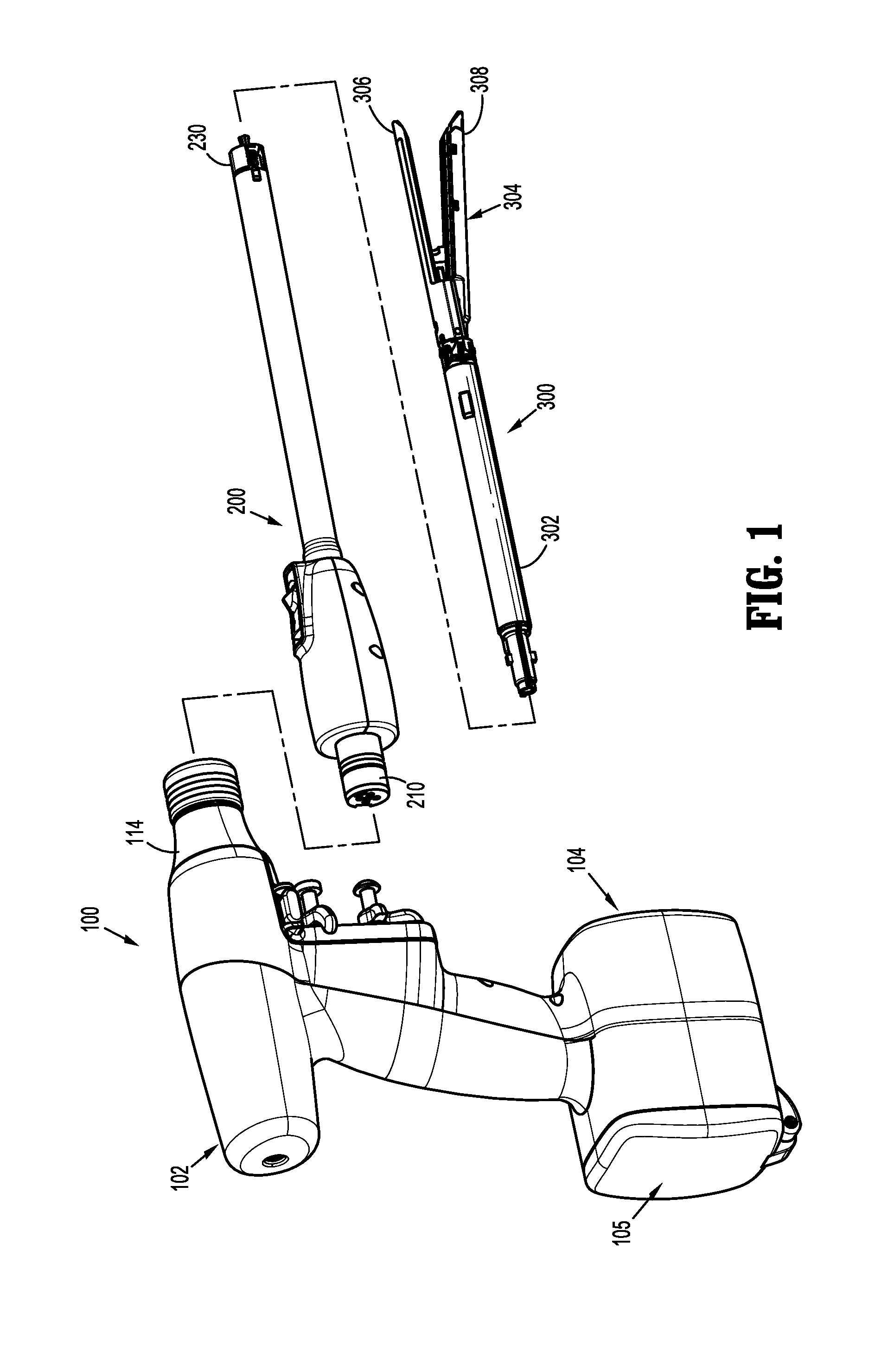 Hand held electromechanical surgical system including battery compartment diagnostic display