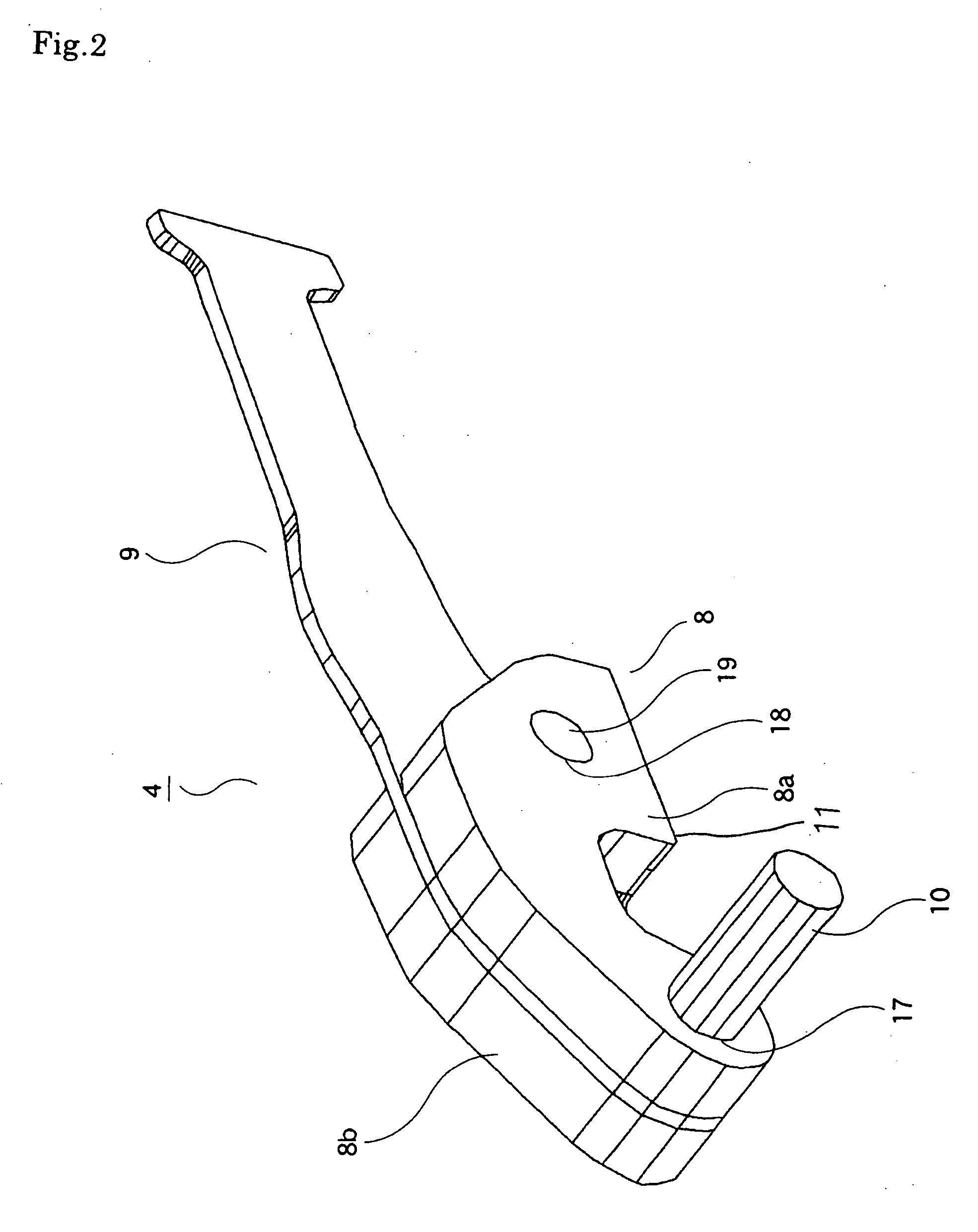 Dot head and method of manufacturing armature structure for dot head