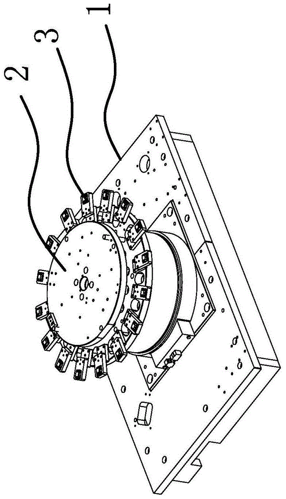 A feeding unit in an electronic coil testing machine